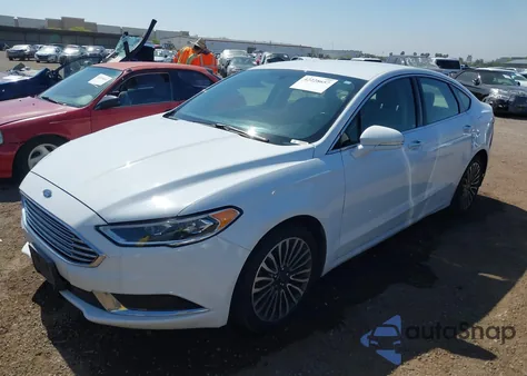 2018 Ford Fusion Se z USA, uszkodzony, nr VIN 3FA6P0HD8JR268590